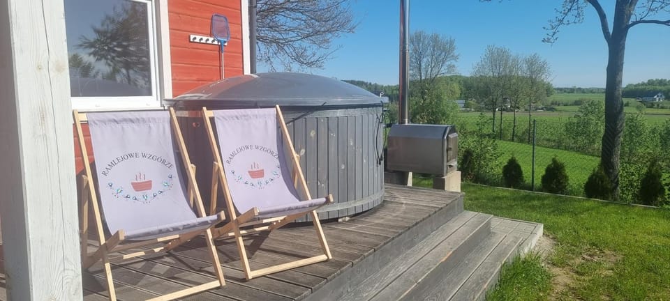 Ramlejowe Wzgórze - Sauna-Balia House in Pomeranian Voivodeship