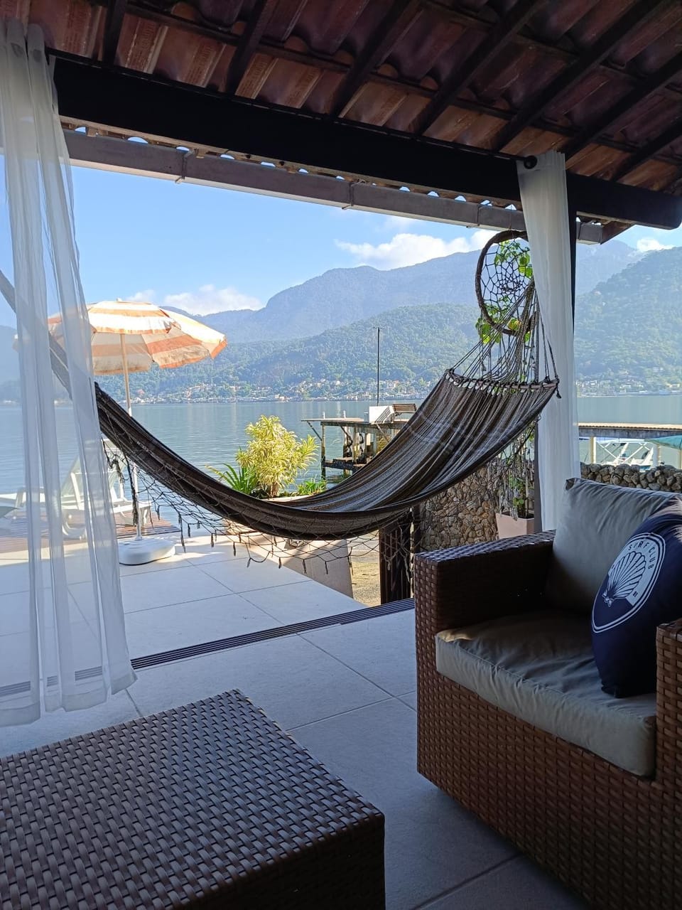 Patio, Natural landscape, View (from property/room), Seating area, Mountain view