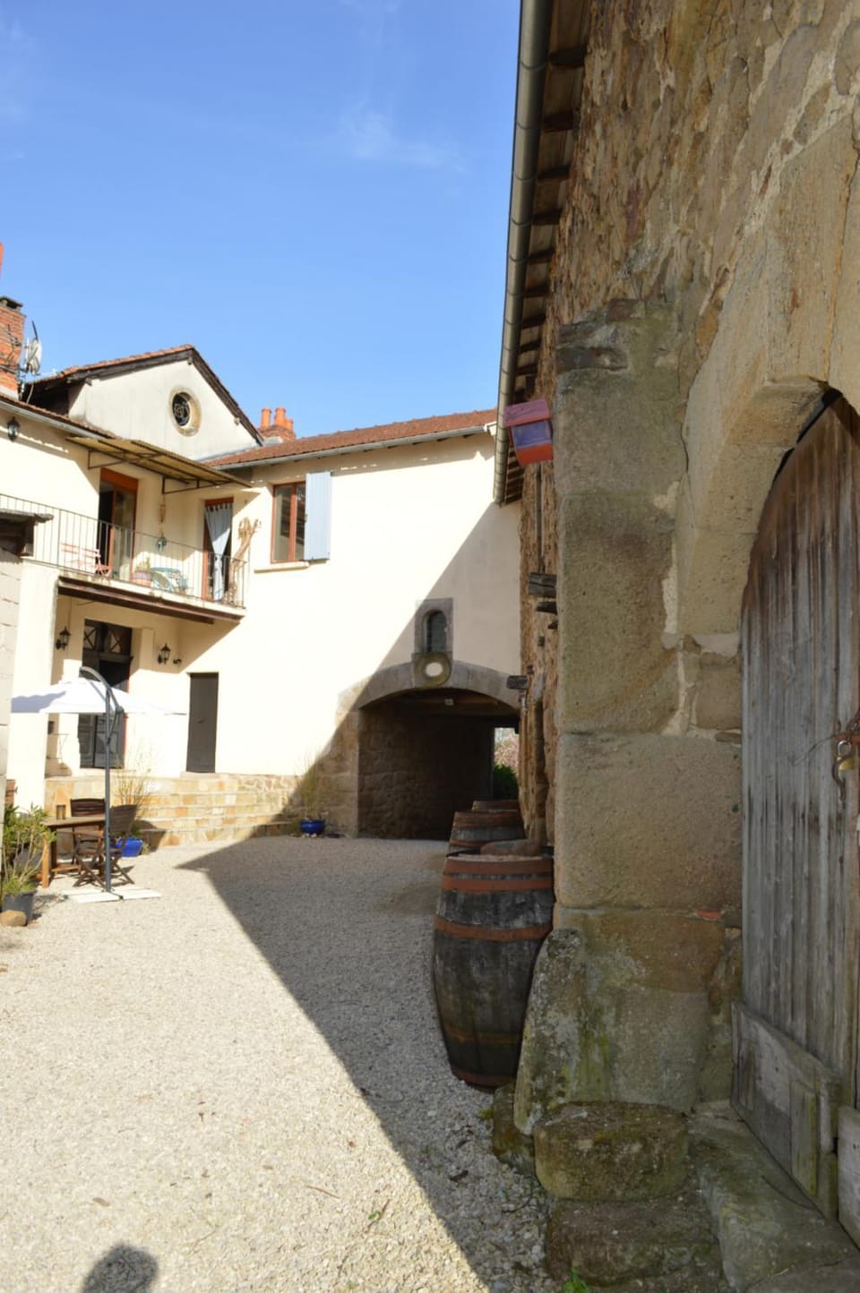Property building, Inner courtyard view