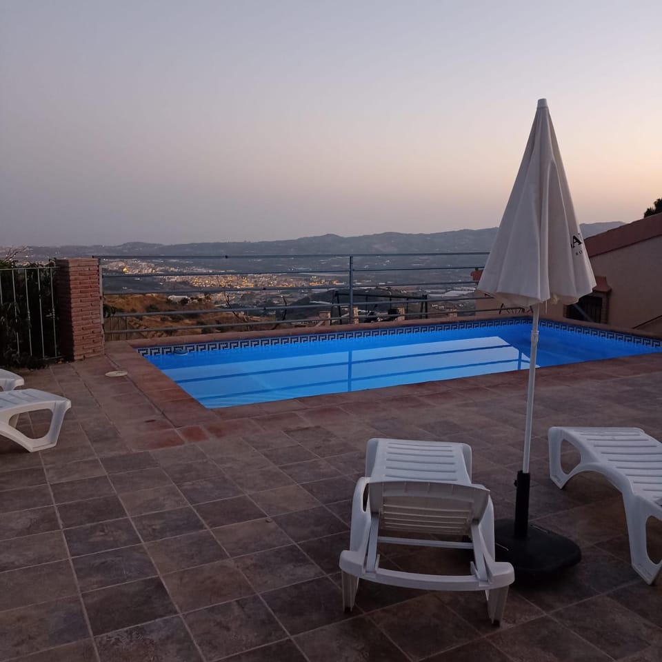 Day, Mountain view, Pool view, Swimming pool, Sunset, sunbed