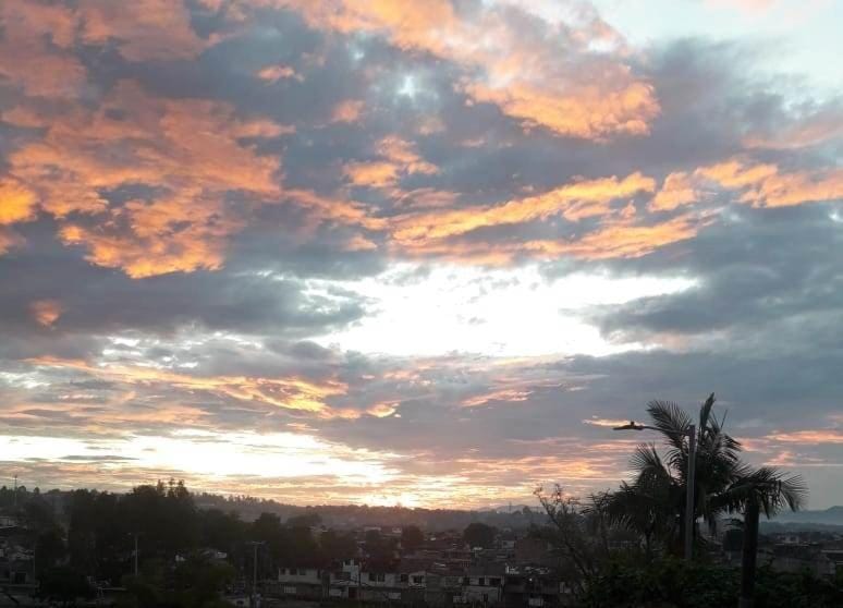 Natural landscape, City view, Mountain view, Sunset