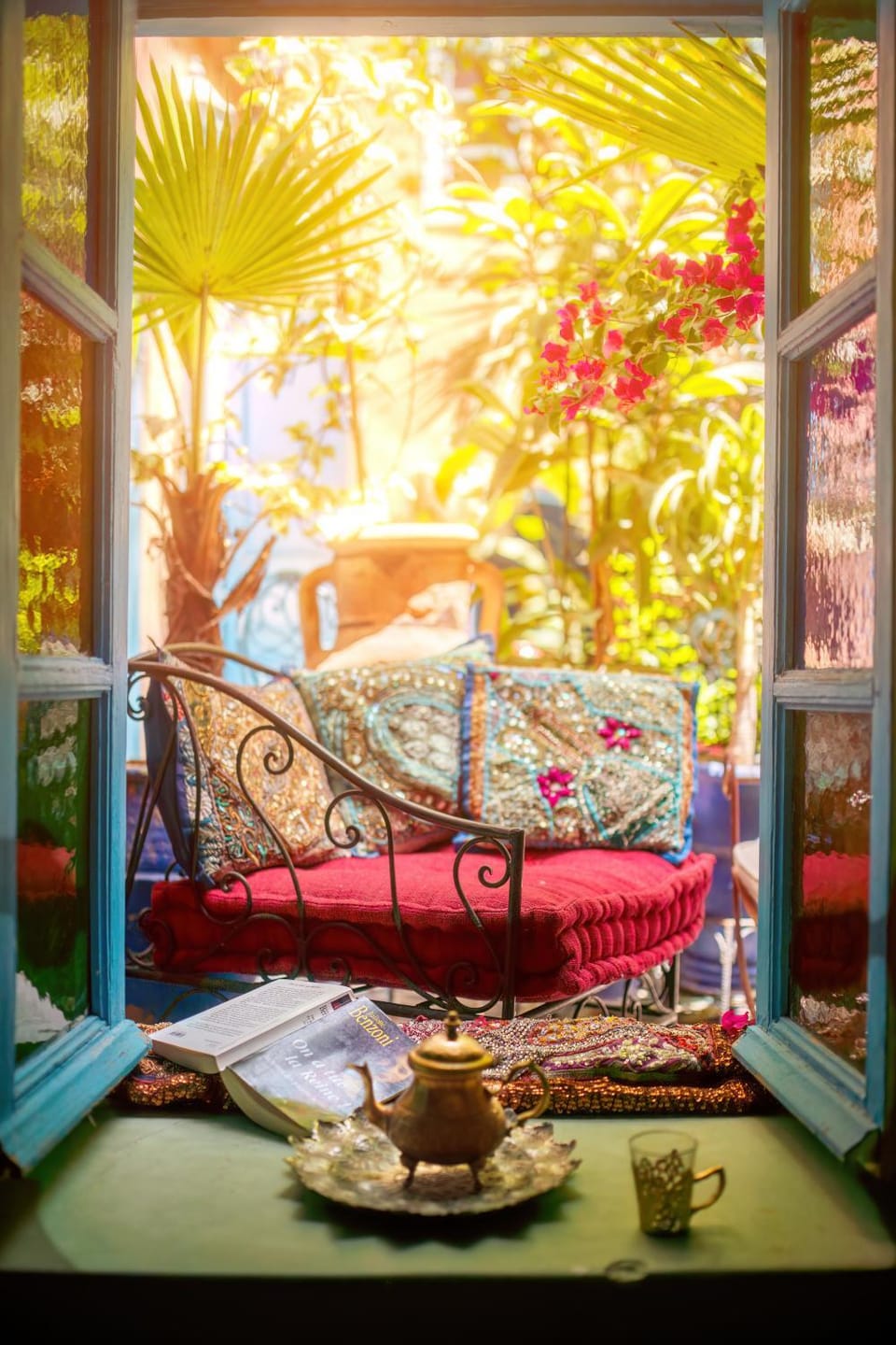 Patio, Garden, Garden, View (from property/room), Decorative detail, Garden view, Inner courtyard view