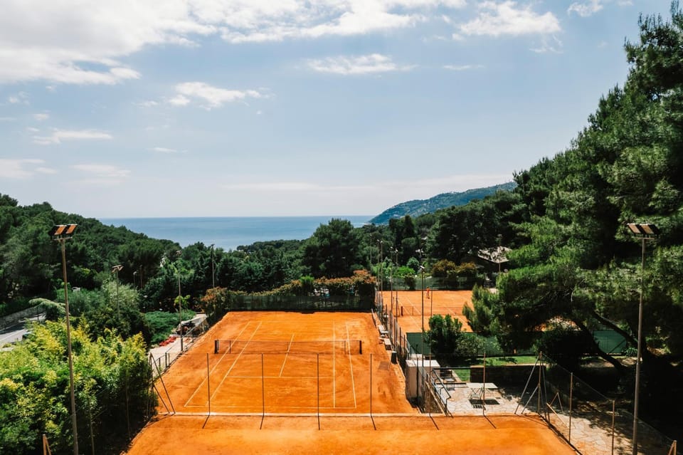 Day, Natural landscape, Tennis court, Sea view