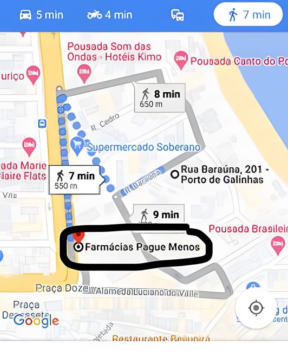 Apartamento com 2 quartos a 50 metros da praia Apartment in Ipojuca