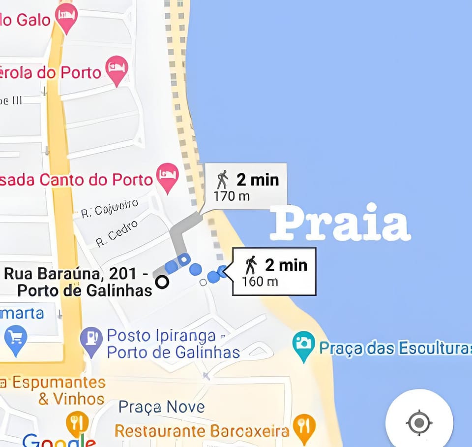 Apartamento com 2 quartos a 50 metros da praia Apartment in Ipojuca