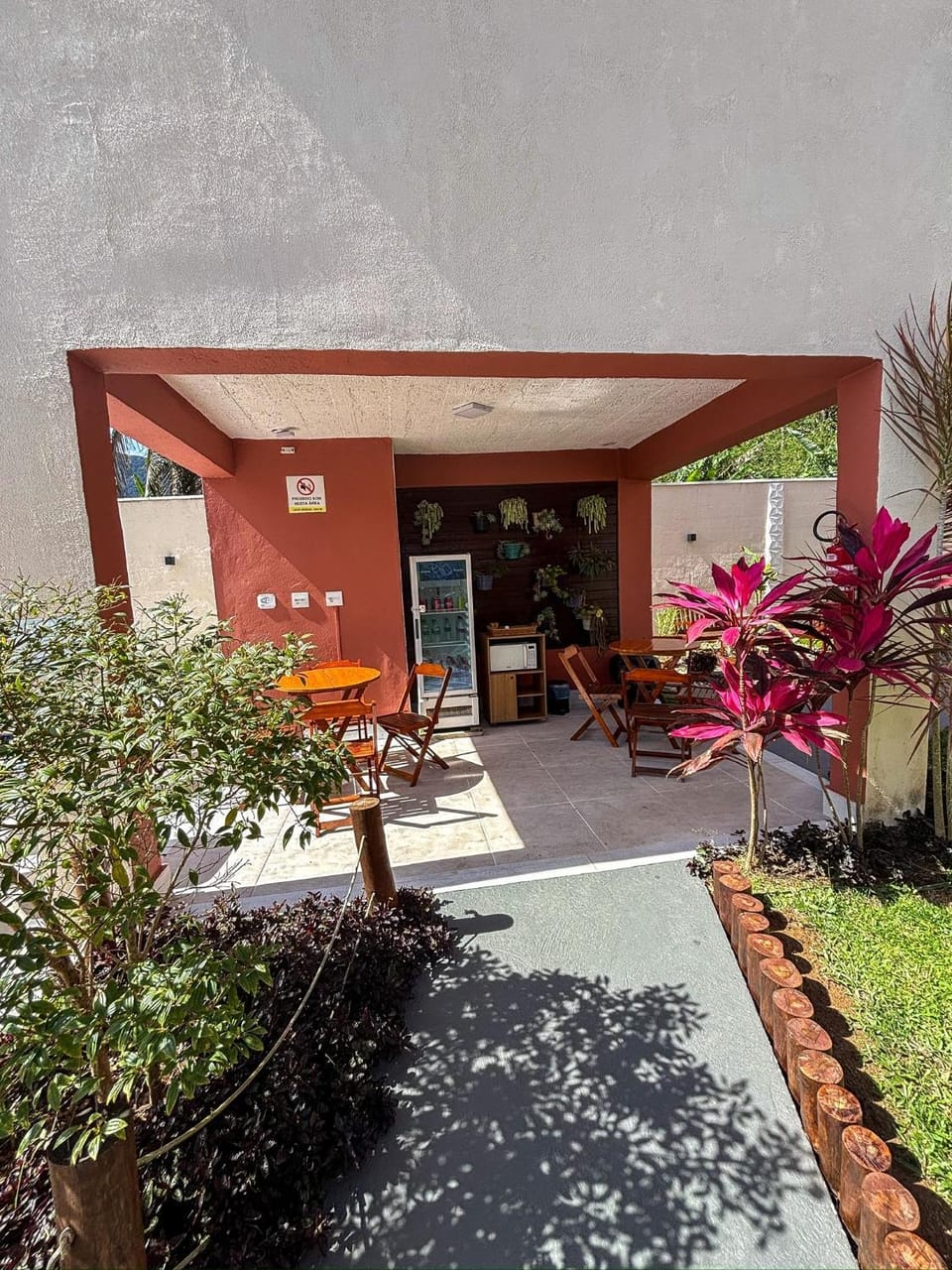 Property building, Garden