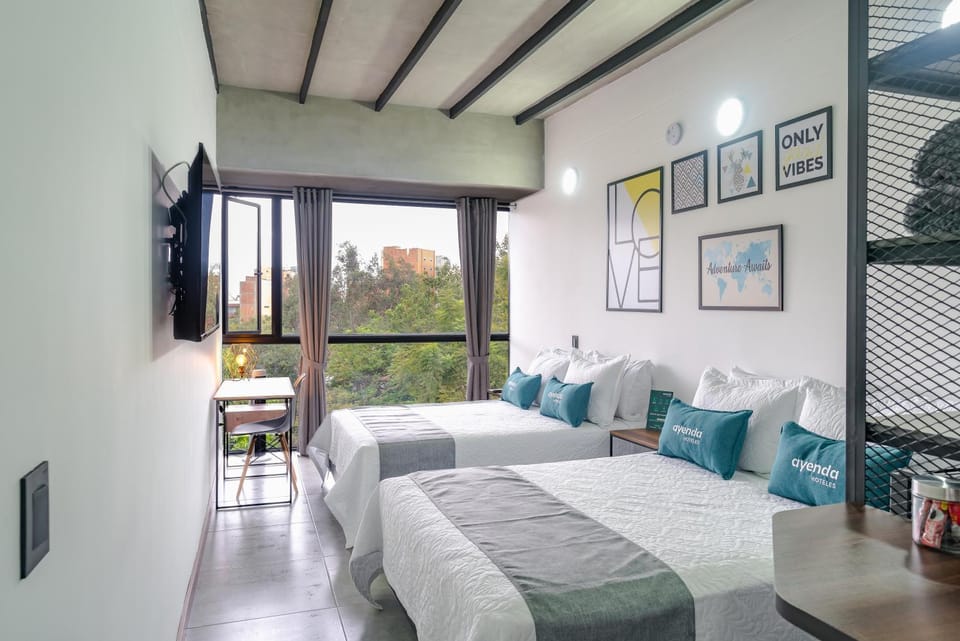 Living room, Bedroom