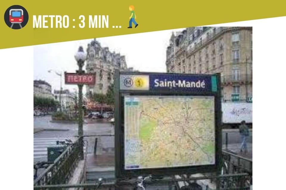 PARIS Vincennes authentique -`ღ Apartment in Vincennes