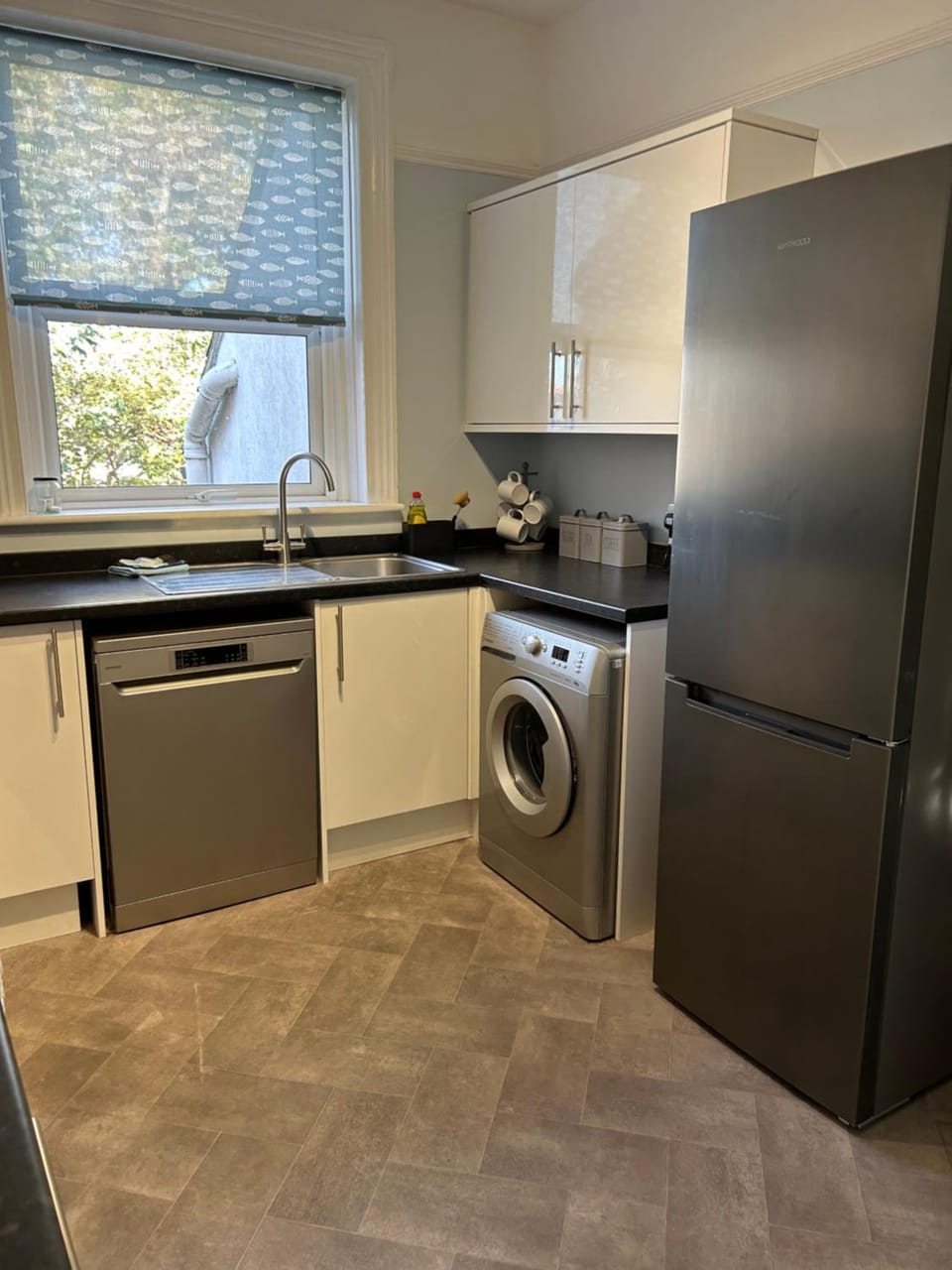 dishwasher, washing machine, kitchen