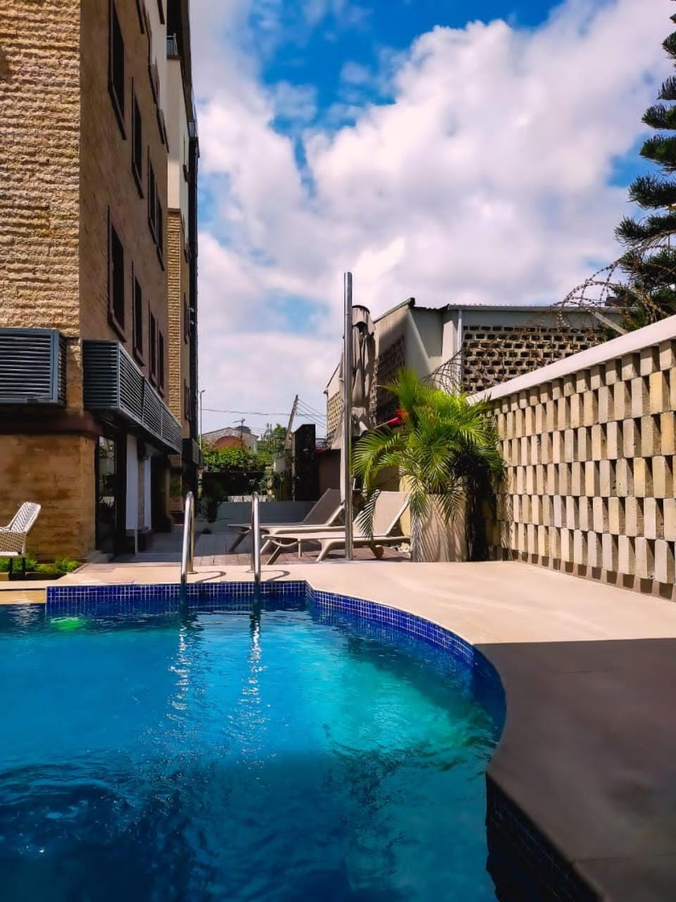 Property building, Swimming pool