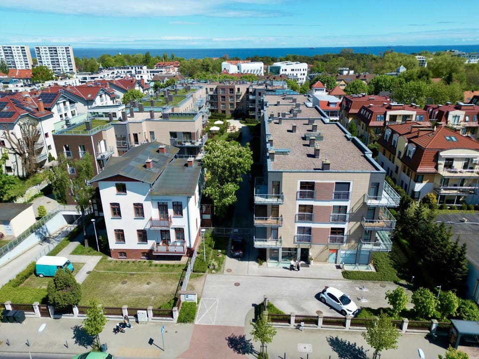 Property building, Day, Bird's eye view, Sea view