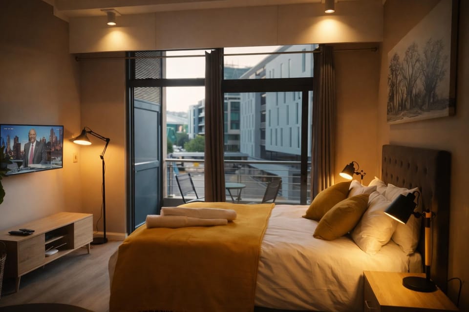Bed, TV and multimedia, Photo of the whole room