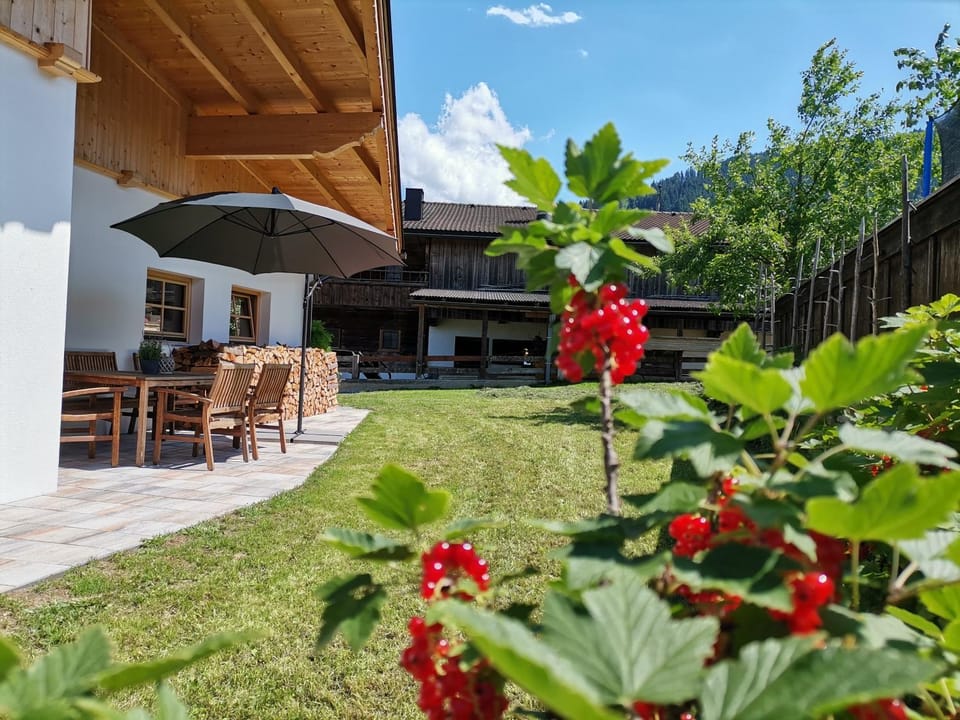 Garden, Balcony/Terrace, Seating area, Garden view, Mountain view