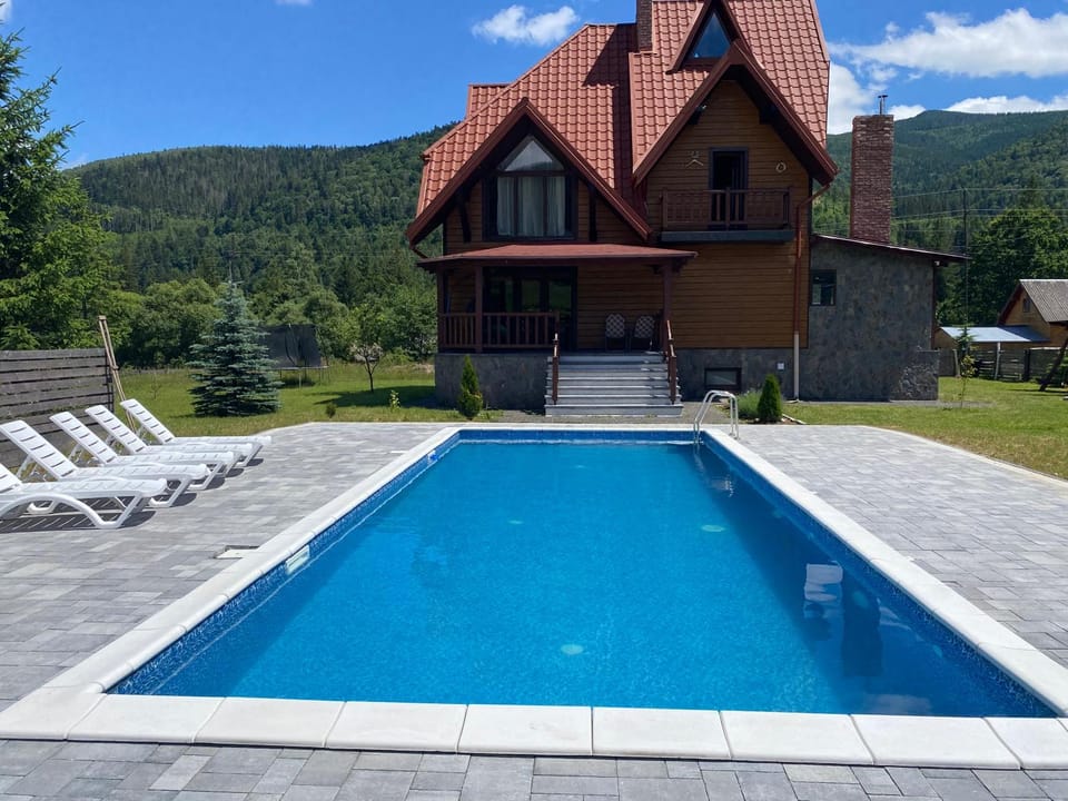 Natural landscape, Pool view, sunbed