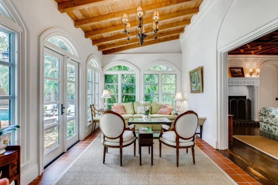 Villa Blanca - Saltwater Serenity in a Classic Mediterranean Revival Villa House in West Palm Beach
