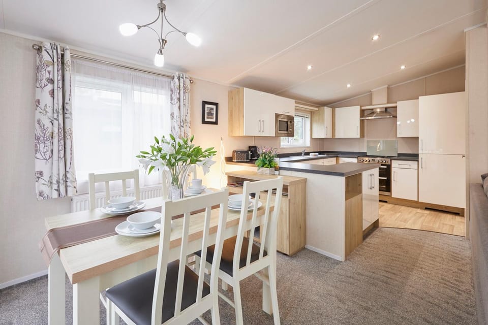 Kitchen or kitchenette, Dining area, oven, stove