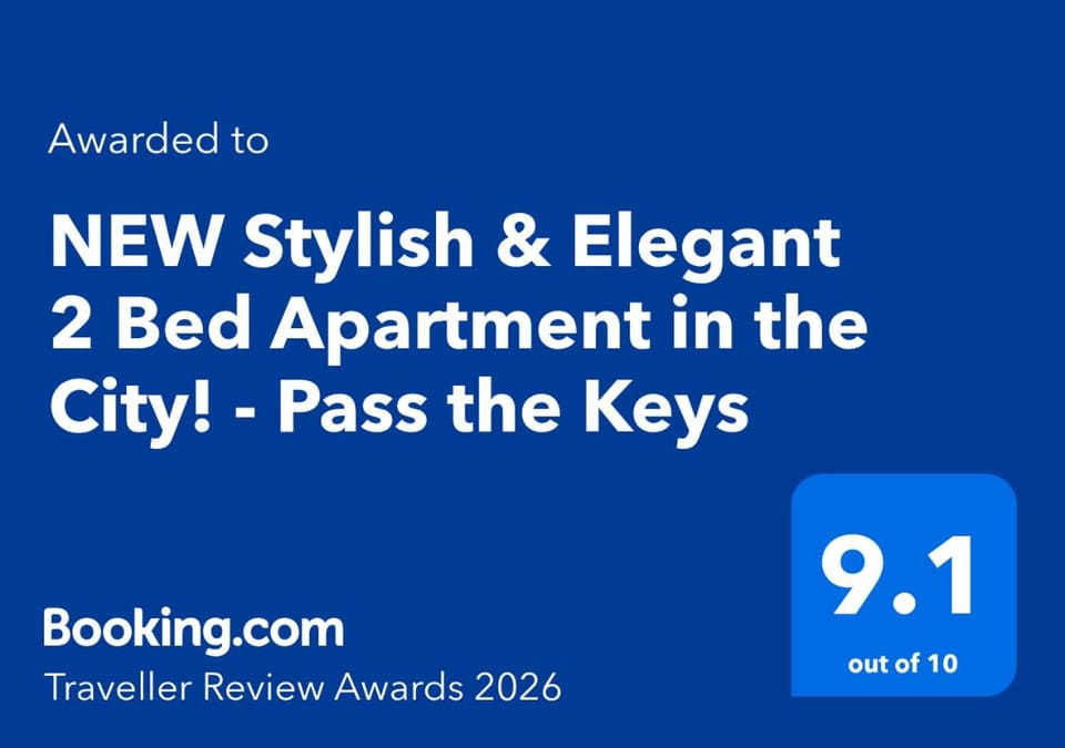NEW Stylish & Elegant 2 Bed Apartment in the City! - Pass the Keys House in Cardiff