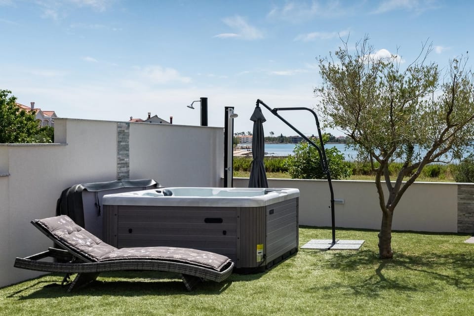 Beachfront villas Sun Garden by Adex Travel Villa in Zadar County