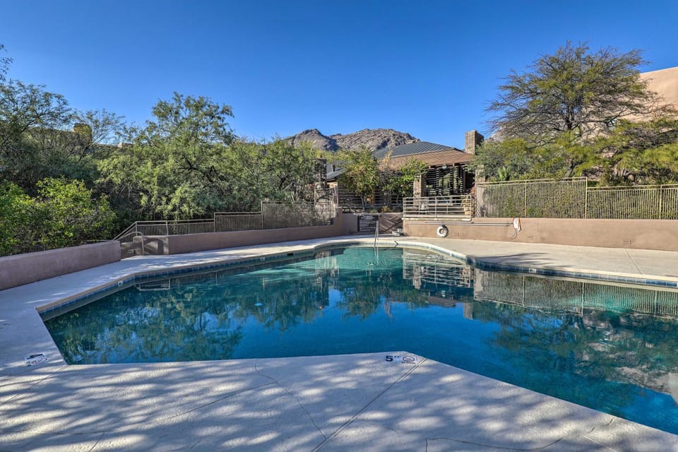 Serene Desert Escape w/ Porch & Resort-Style Perks House in Catalina Foothills