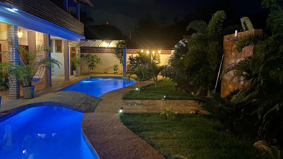 Property building, Garden, Pool view, Swimming pool