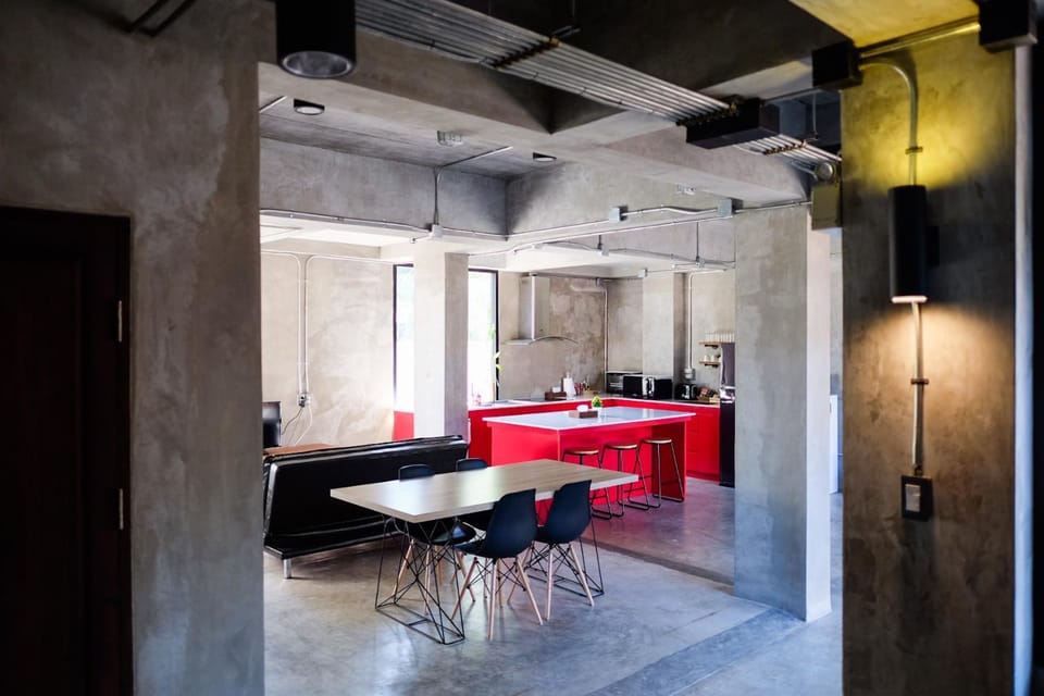 Property building, Communal lounge/ TV room, Dining area, Communal kitchen