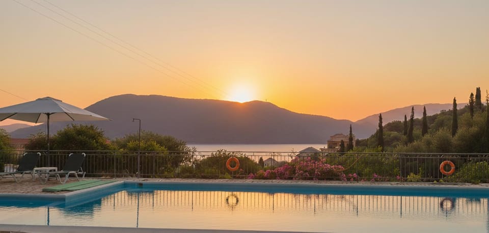 Sea view, Swimming pool, Sunrise