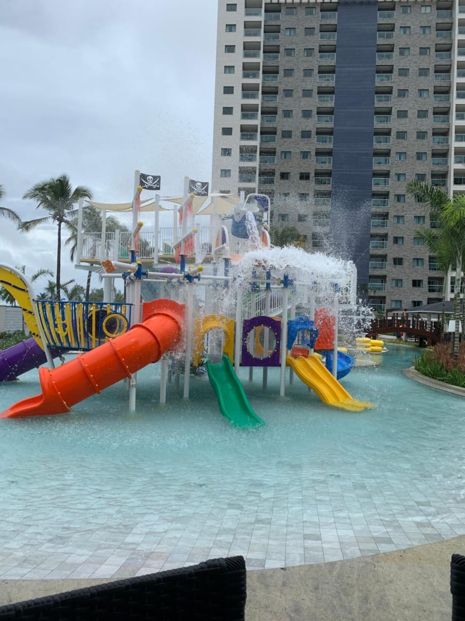 Aqua park, children