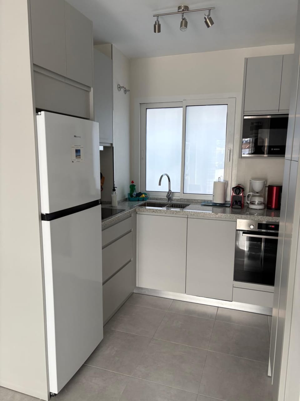 Coffee/tea facilities, Kitchen or kitchenette, dishwasher, oven, stove