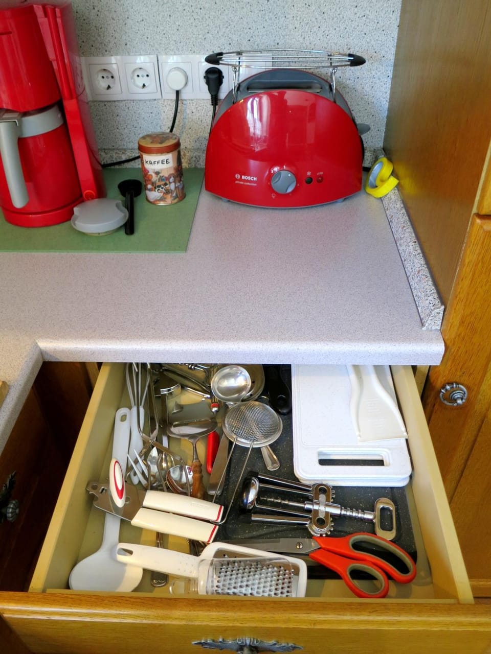 Coffee/tea facilities, Kitchen or kitchenette, toaster