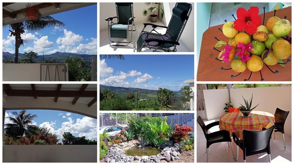 Patio, Garden view, Mountain view