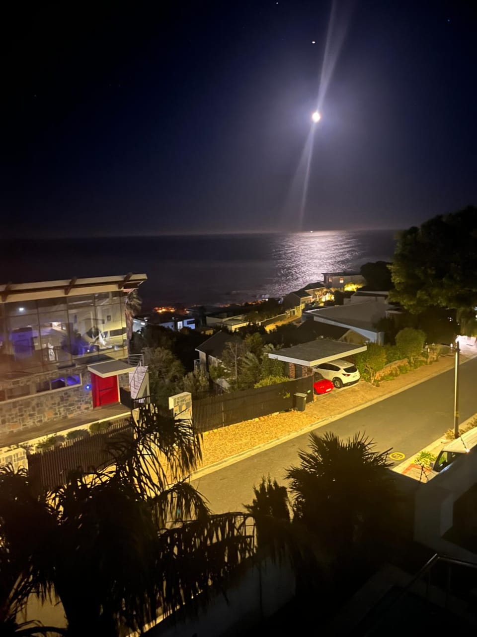 Night, Sea view