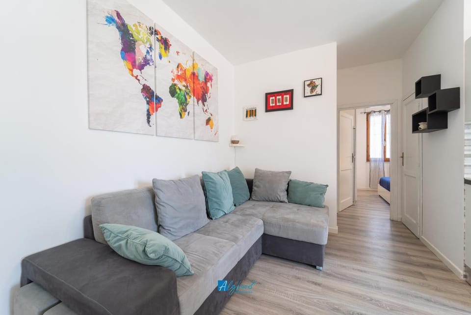 Living room, air conditioner