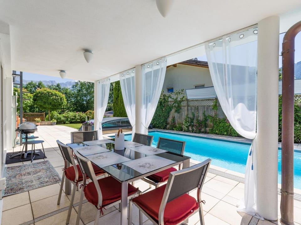 Patio, Balcony/Terrace, Dining area, Pool view, Swimming pool