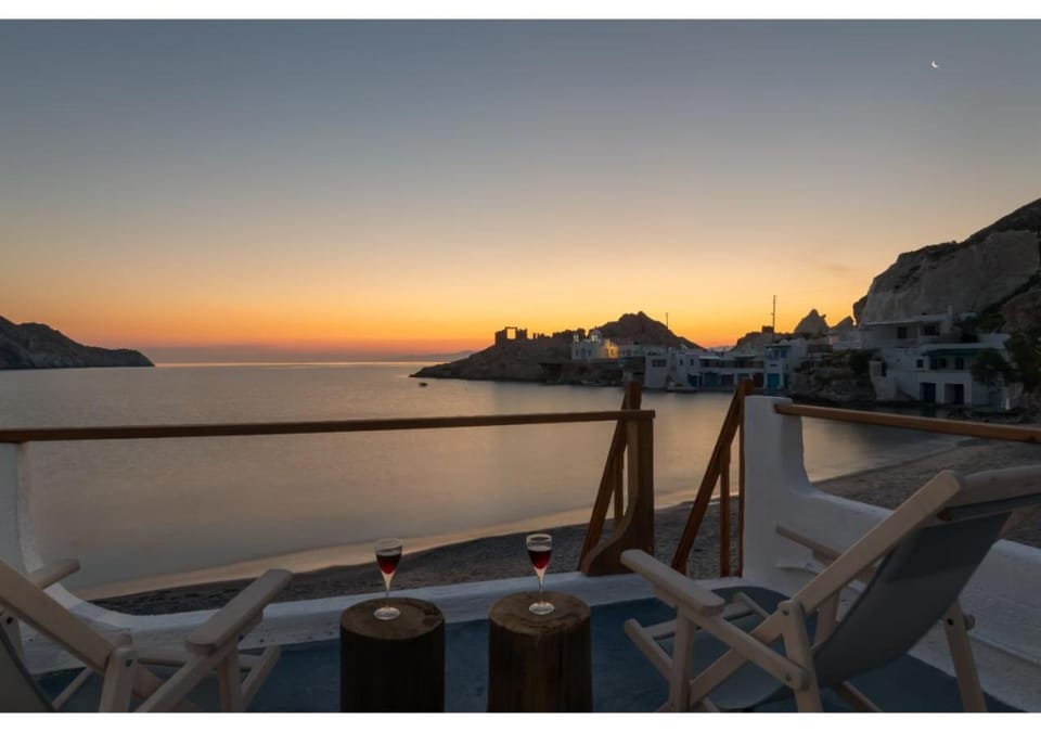Balcony/Terrace, Beach, Sea view, Sunset
