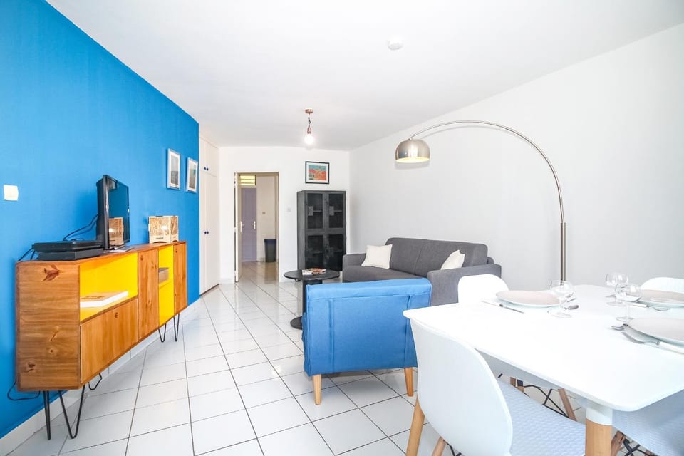 L Art est Union - joli T1 à 5min à pied de la plage de Boucan Canot Apartment in Saint-Paul