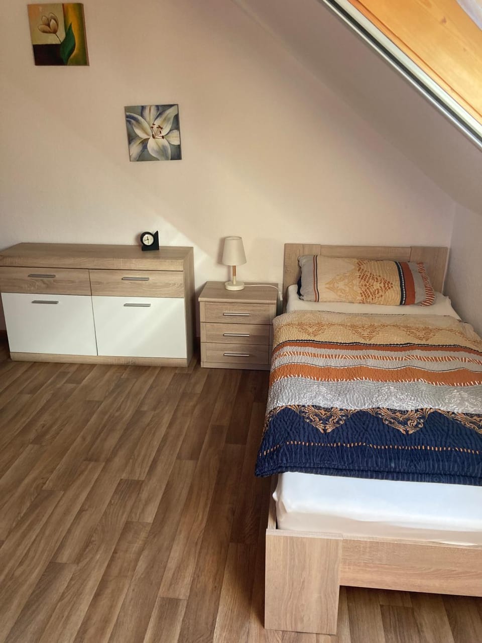 Property building, Living room, Bedroom