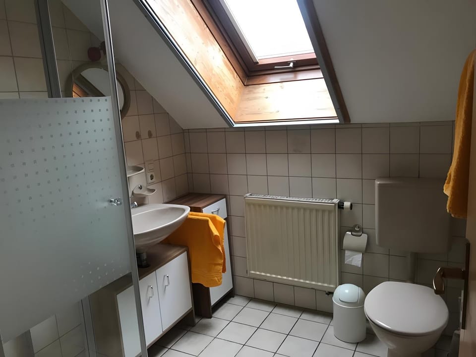 Property building, Bathroom, Living room