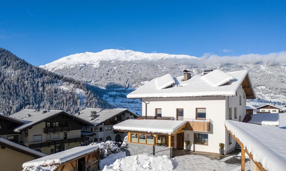 Property building, Natural landscape, Winter, Mountain view