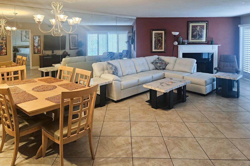 New Pool & Hot Tub! Beachfront Indian Shores Condo House in Redington Shores