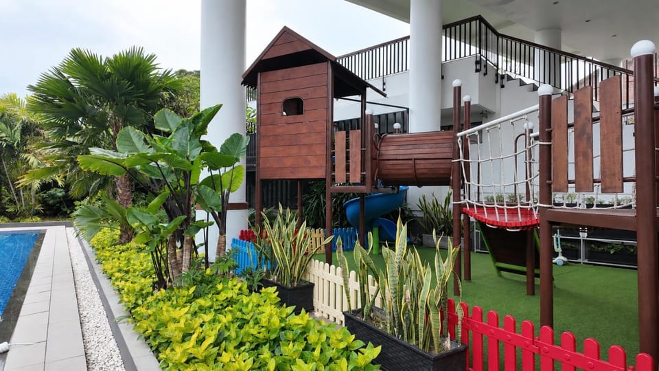 Children play ground, Garden view