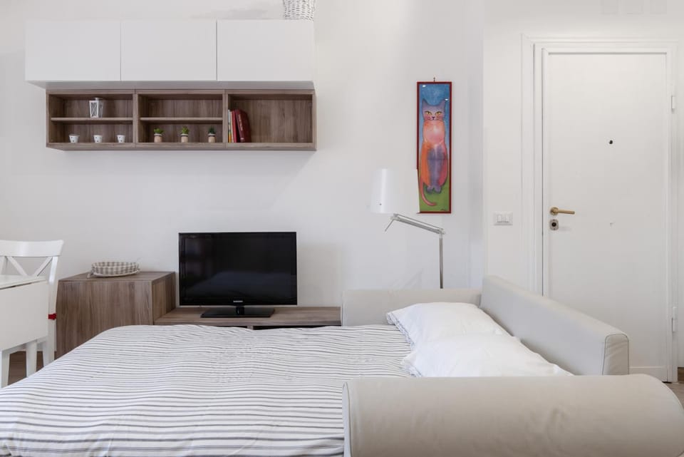 Bed, TV and multimedia