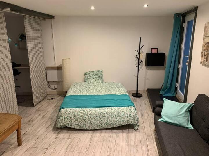 Studio avec jardin au calme Apartment in Grand Est