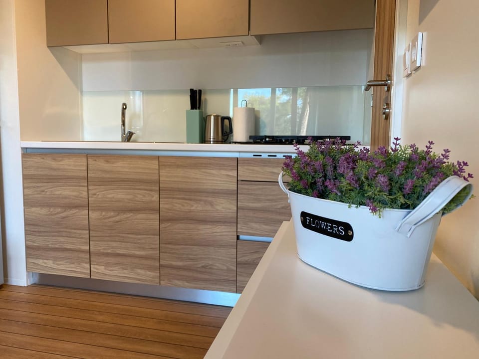 Kitchen or kitchenette, Decorative detail