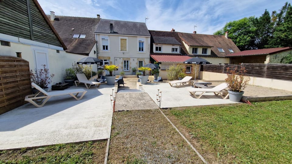 Patio, Garden, Garden view