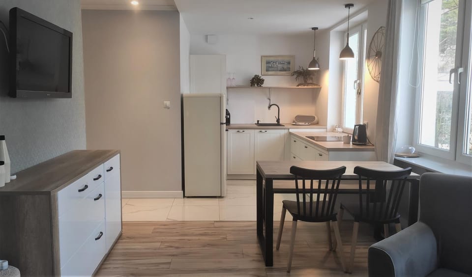 Kitchen or kitchenette, Seating area, Dining area