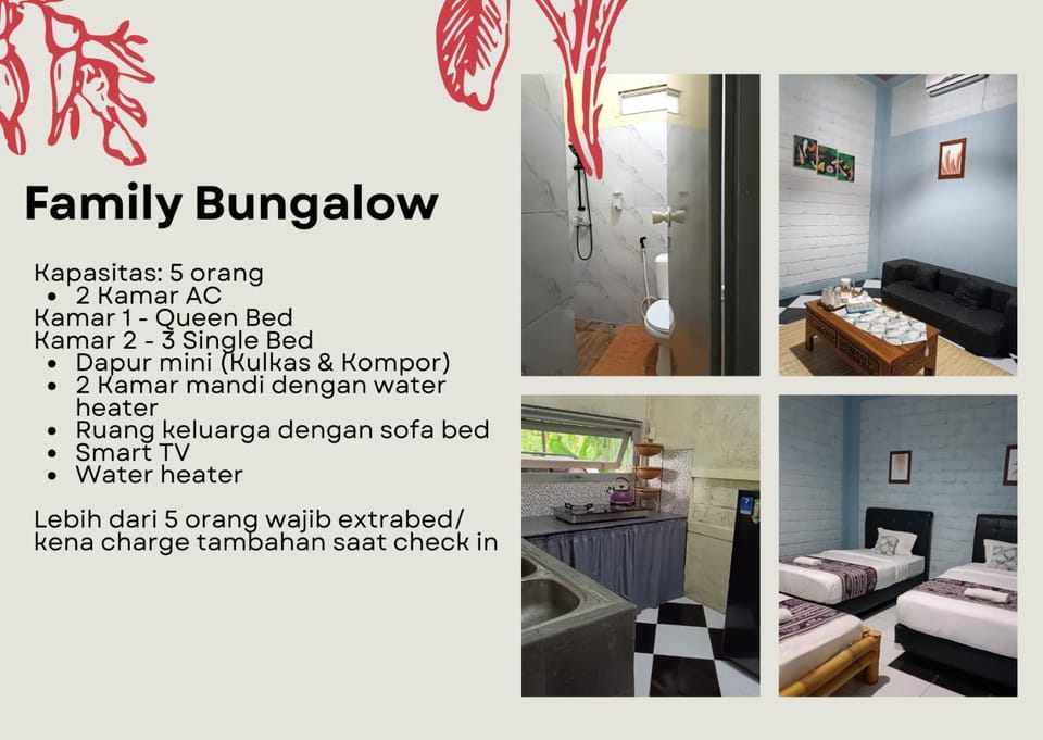 Bata Merah Homestay Vacation rental in East Java