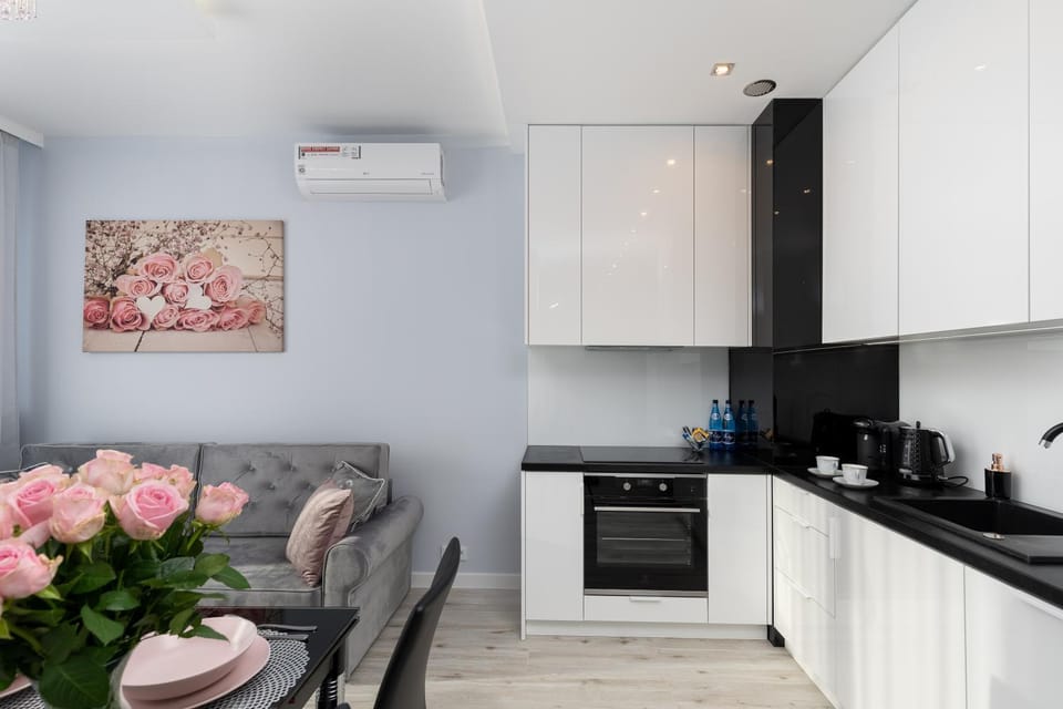 Kitchen or kitchenette, Living room, Seating area, Dining area, dishwasher, stove