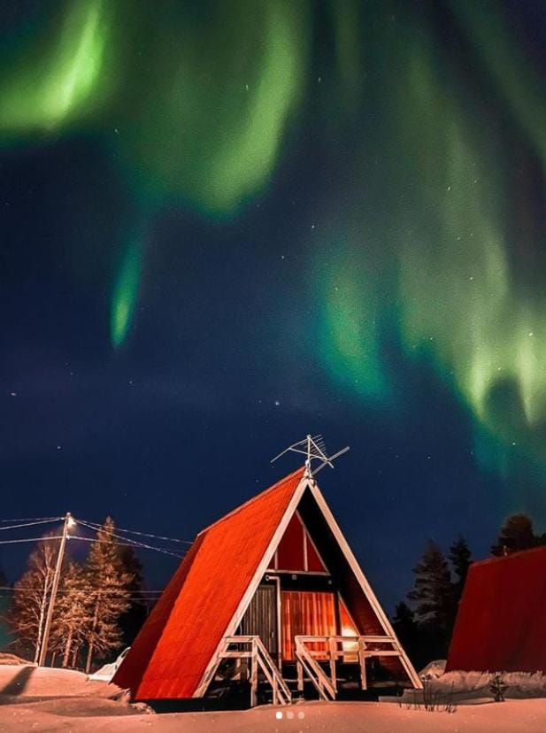 Karemajat superb cottage Nature lodge in Norrbotten County, Sweden