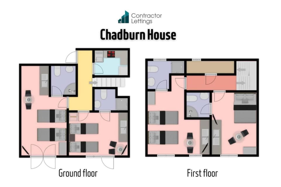 Floor plan, Text overlay