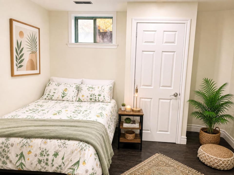 Bed, Bedroom
